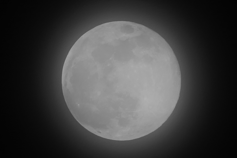 Supersneeuwmaan. - Weer en landschap - Supersneeuwmaan