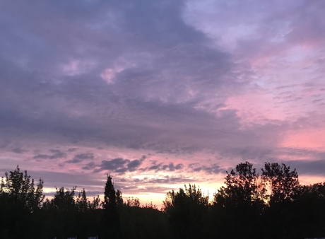 Vanmorgen om zes uur