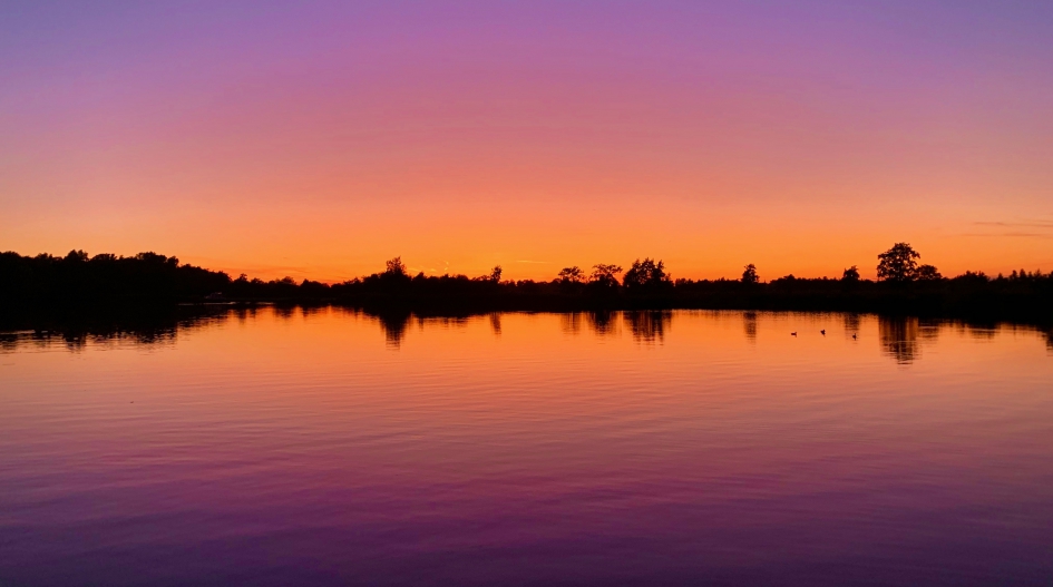 Avondrood in de Kalde Mage - Weer en landschap - 