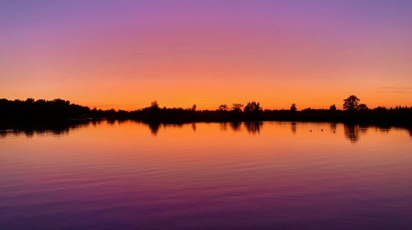 Avondrood in de Kalde Mage