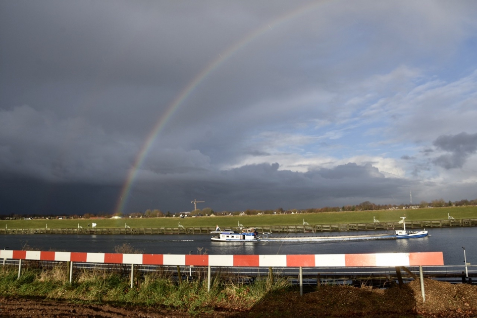 Bij de Irenesluizen - Weer en landschap - 