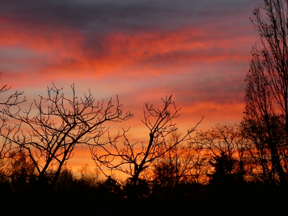 Lijkt wel brand - Weer en landschap - 