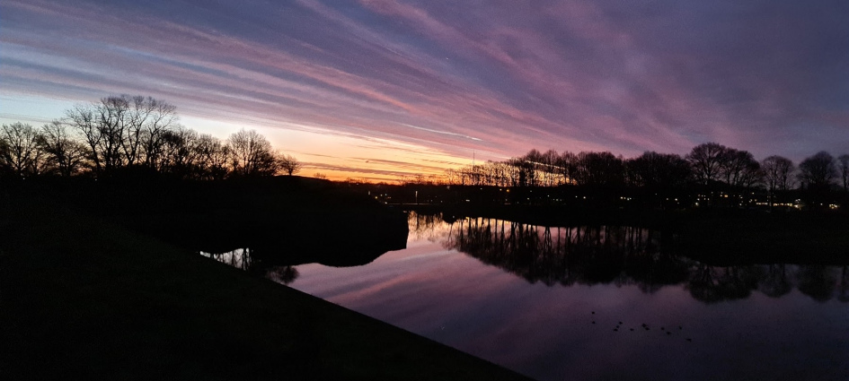 Naarden Vesting zonsopgang - Weer en landschap - 