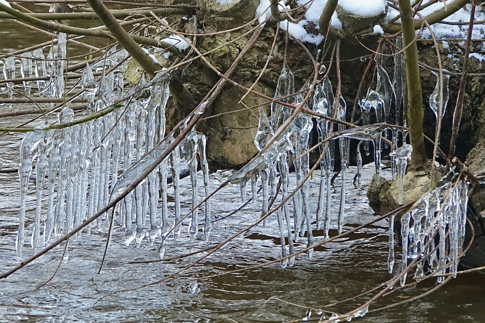 Pegelspel - Weer en landschap - IJspegel