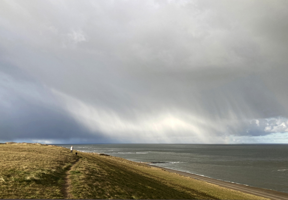 sneeuw in de lucht - Weer en landschap - 