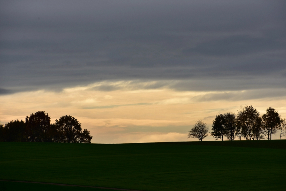 Laat in de middag - Weer en landschap - 