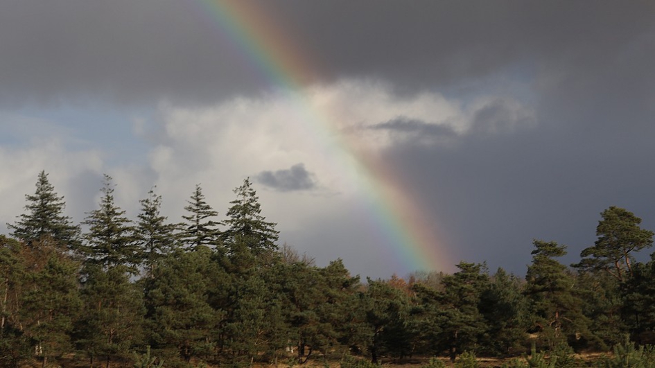 .....staat een pot met goud - Weer en landschap - 